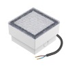 LED Pflasterstein Bodeneinbauleuchte CUS für außen, IP67, eckig, 10 x 10cm, warmweiß