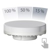 GX53 LED lampadina, bianca (4100 K), 6,5 W, 644lm, 3-livelli-dimmer, opaco