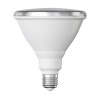 E27 LED lampadina, PAR38 kurzer Hals, bianca calda (2700 K), 15,7 W, 1152lm, 42°, Reflektorspiegel (silber)