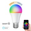 E27 LED RGB bombilla, A60, blanca cálida - blanca fría (3000 - 6500), 9,4 W, 892lm, Smart Home, WLAN, Alexa, mate